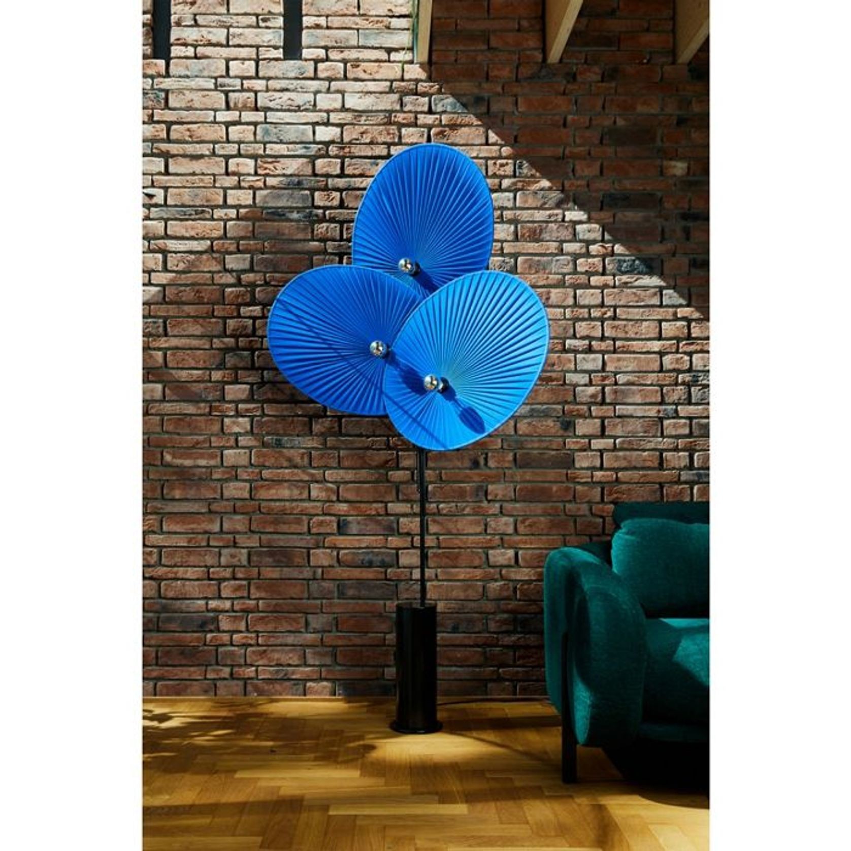 Unfold Blue Floor Lamp gallery detail image