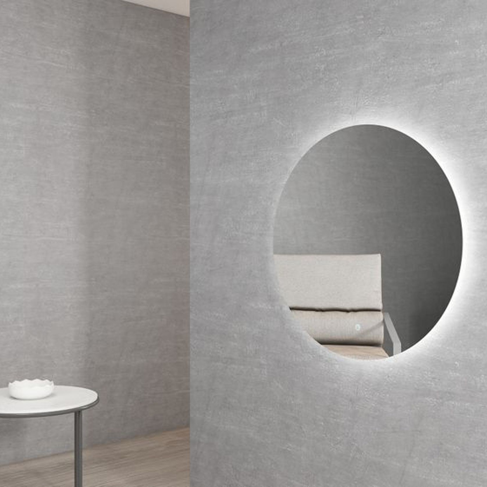 Otti Bondi LED Frameless Mirror 800mm gallery detail image