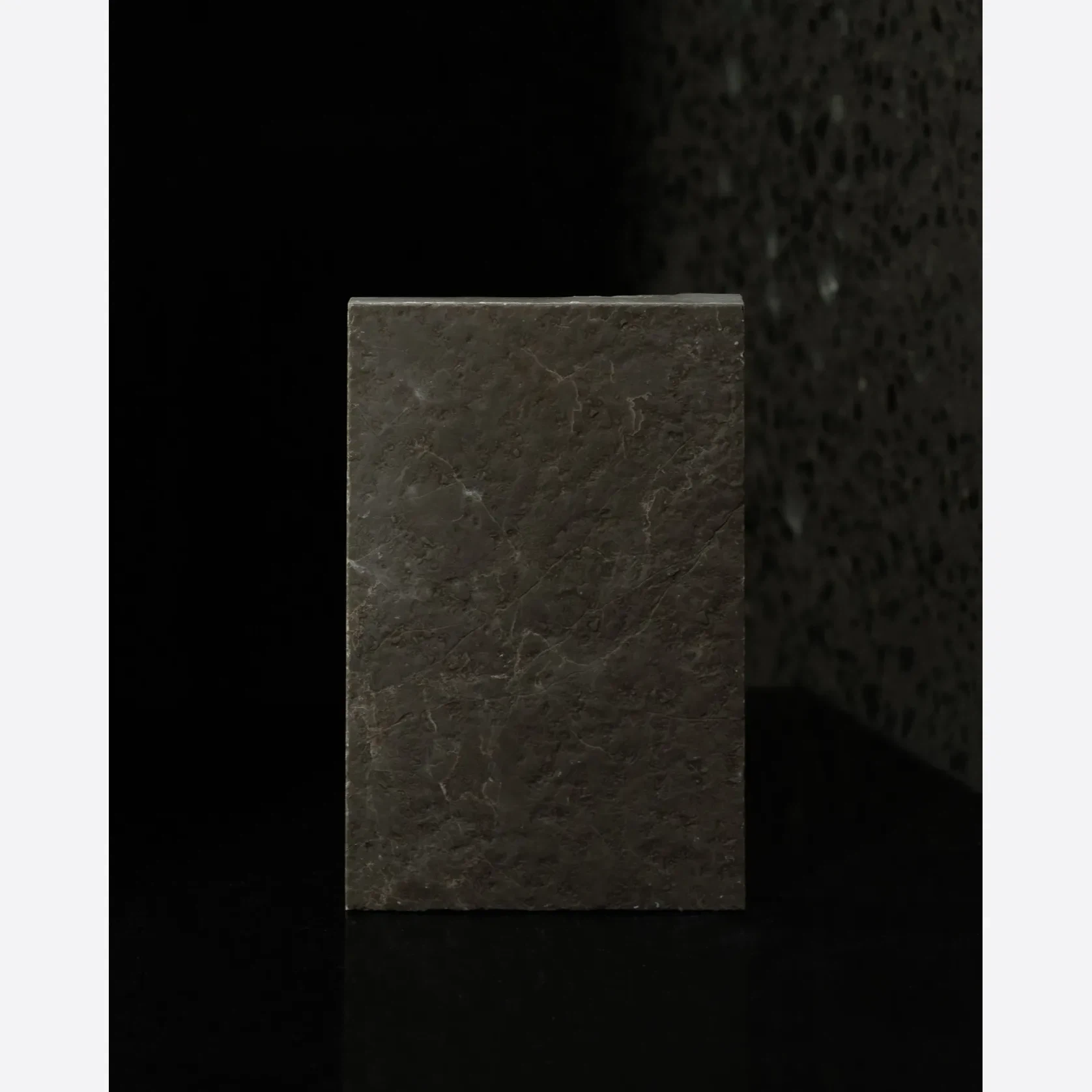 Ottoman Grey Leathered Marble Porcelia gallery detail image
