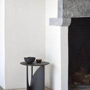 Oak Geometric side table gallery detail image