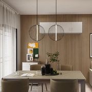WOODFLEX Flexible Acoustic Wood Slat Wall Panel, Oak Veneer - 2700mm x 600mm gallery detail image