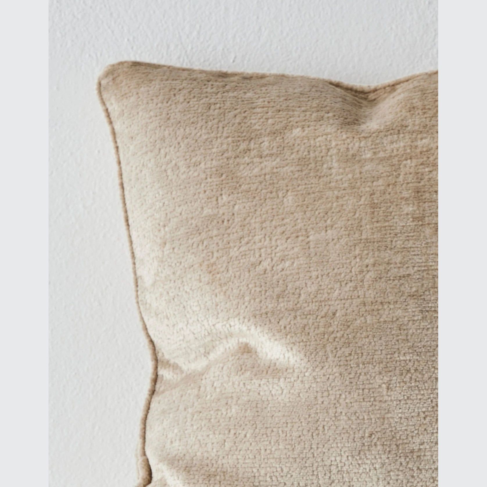 Weave Home Tempo Cushion - Oatmeal | 50 x 50cm gallery detail image