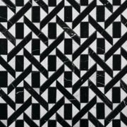 Labyrinth Oblique Carrara and Nero Marble By Steve Cordony gallery detail image