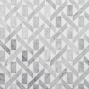 Labyrinth Oblique Carrara & Thassos Marble By Steve Cordony gallery detail image