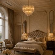 Odelle Collection - Ring Chandelier - Amber & Brass - W:68cm gallery detail image