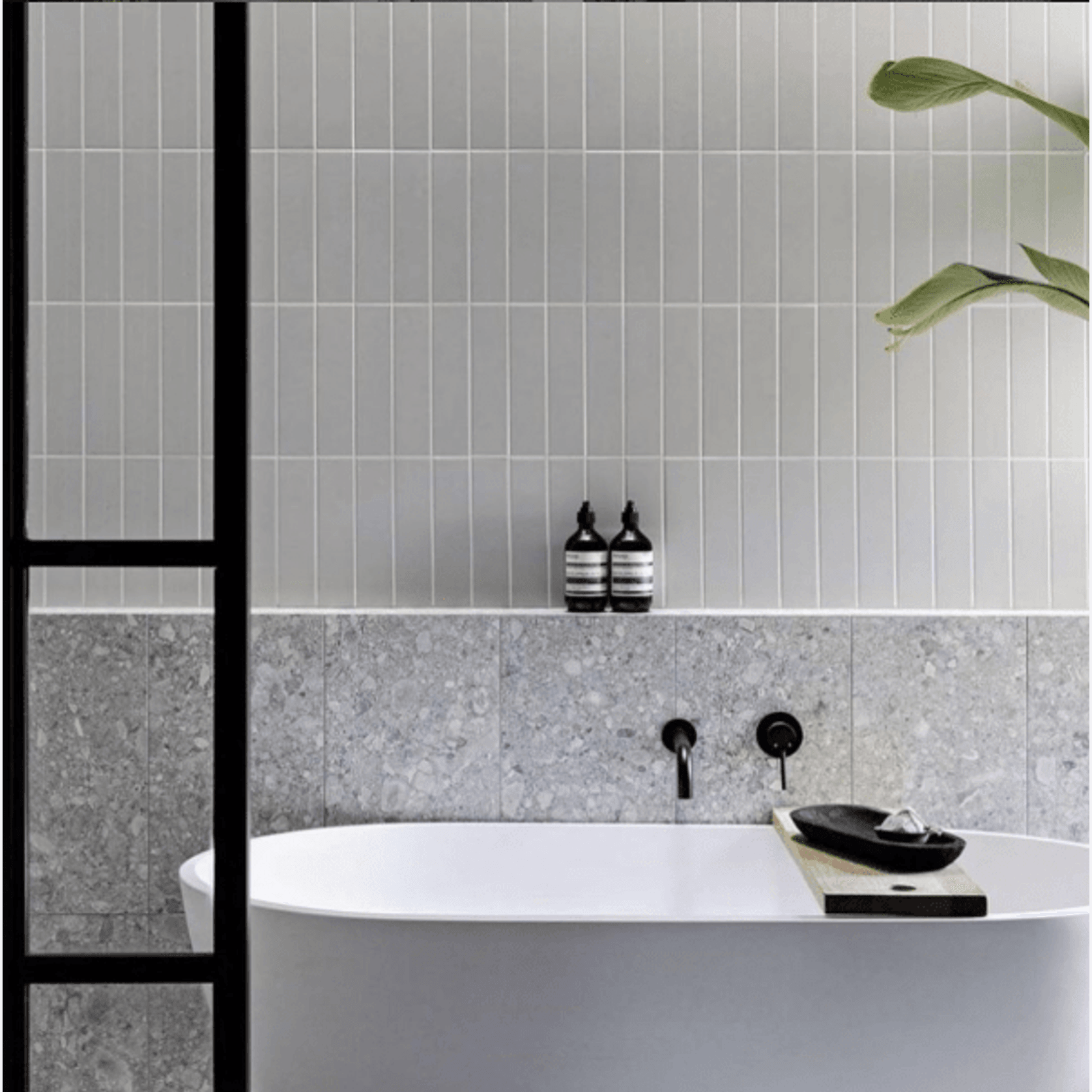 Pietra Bianca Olive Freestanding Stone Bath gallery detail image