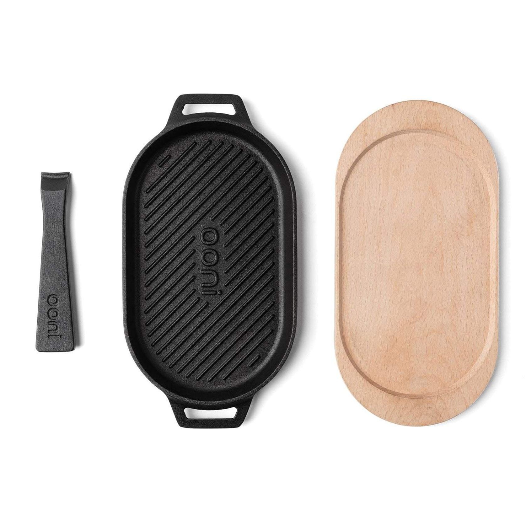 Ooni Cast Iron Grizzler Pan gallery detail image