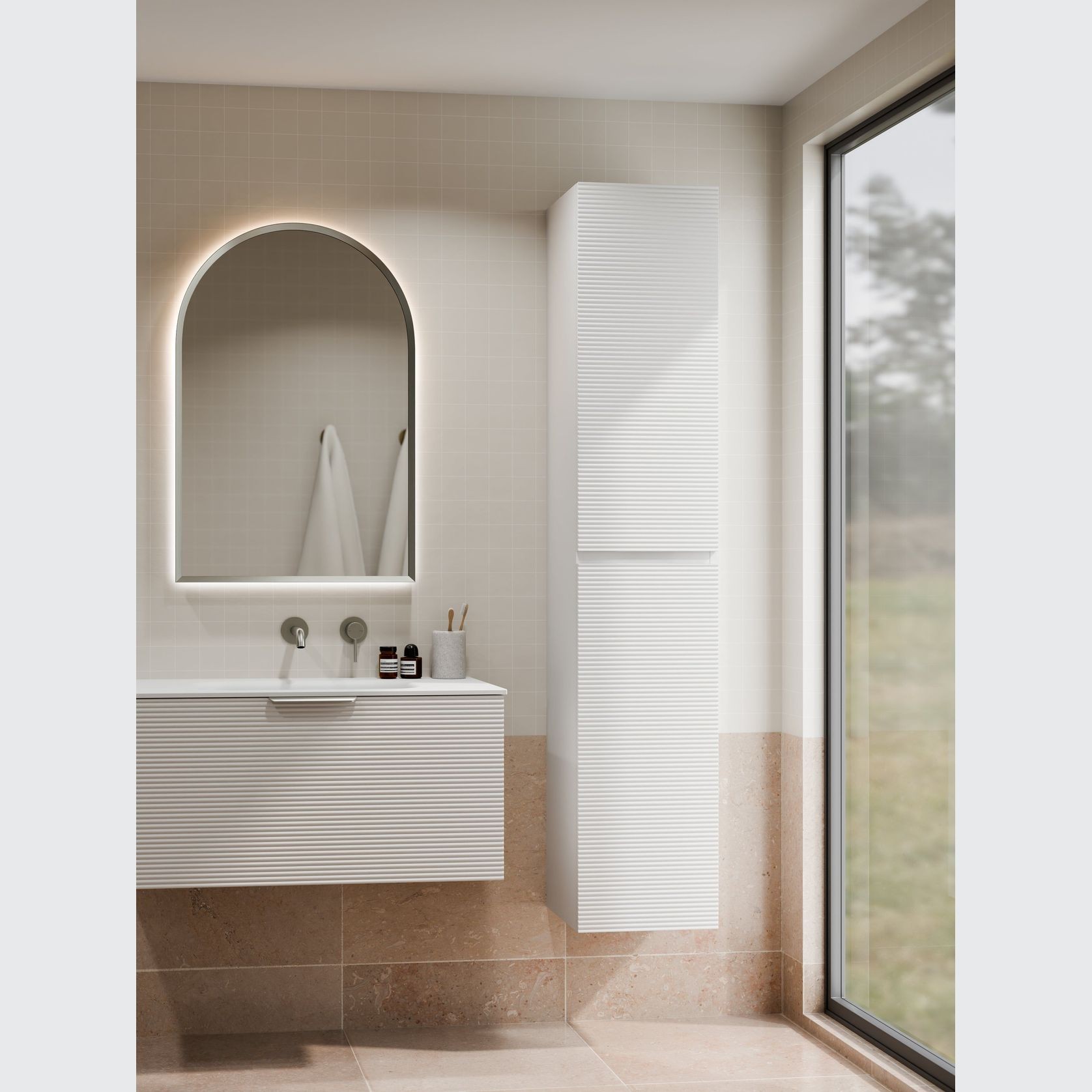 Lineare Orchard Tower Cabinet gallery detail image