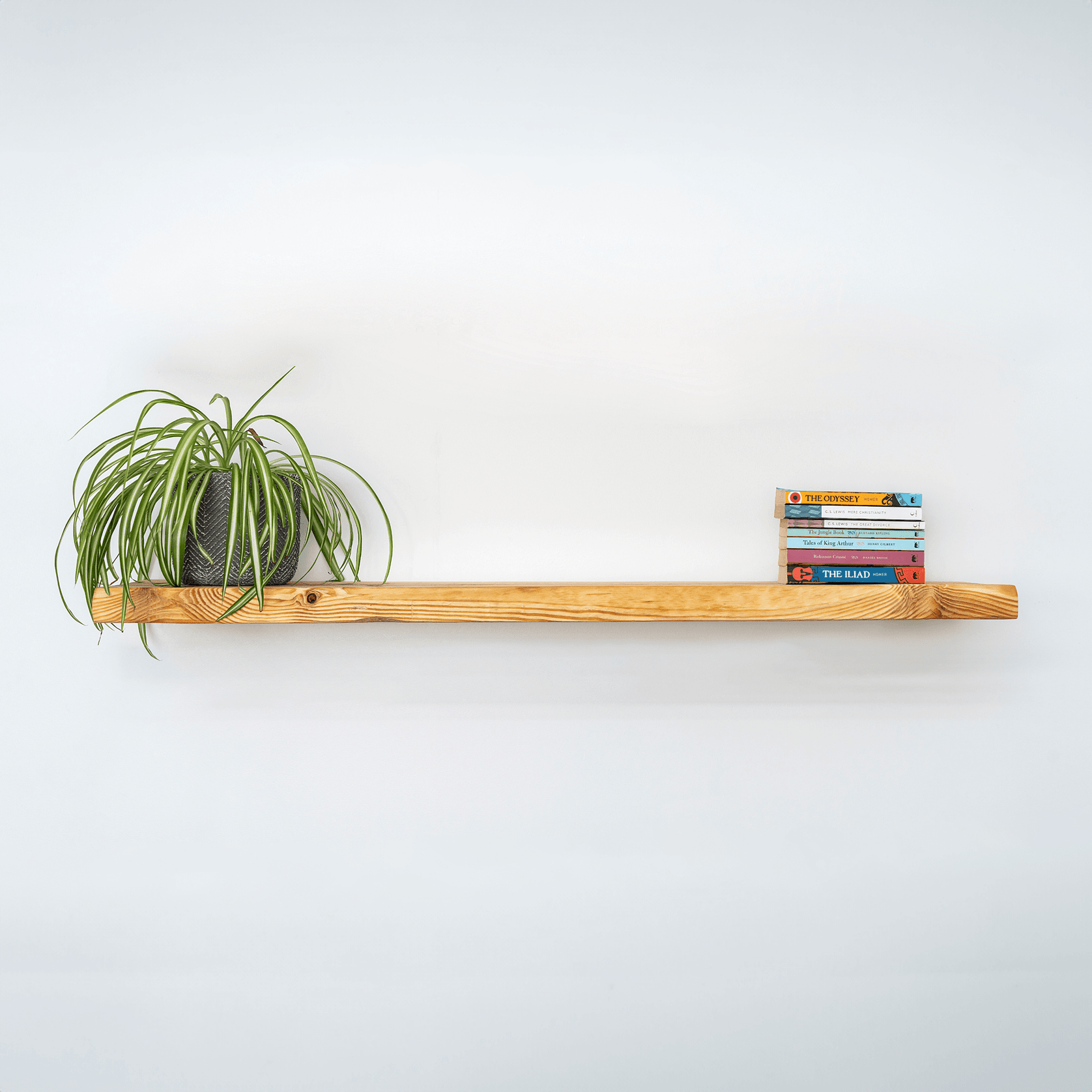 Rustic Natural Floating Shelf 170cm gallery detail image