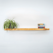 Rustic Natural Floating Shelf 170cm gallery detail image