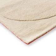 Orla Kiely Solid Stem Rug - Ecru | 100% Wool Designer Floor Rug gallery detail image