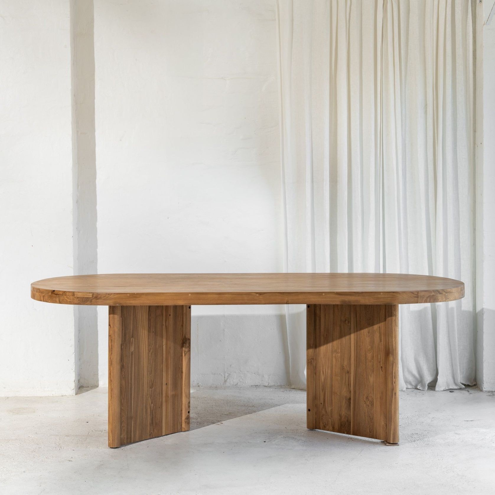 Otto Rounded End Dining Table gallery detail image