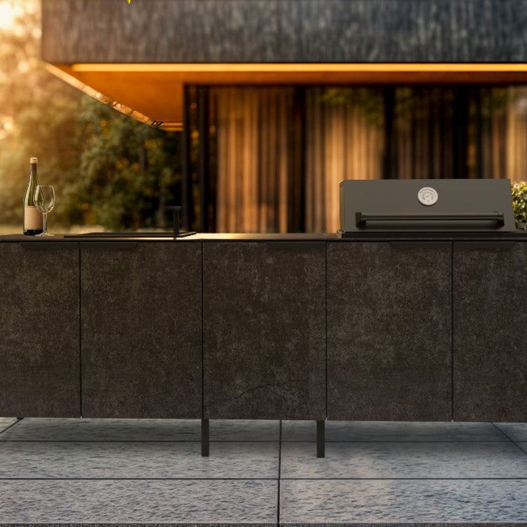 Q-Boo Kitchen Cabinet 100 Sink gallery detail image