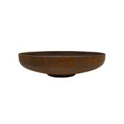 Corten Steel Fire Pit Bowl – 80cm Outdoor Brazier (Grill Accessories Not Included) gallery detail image