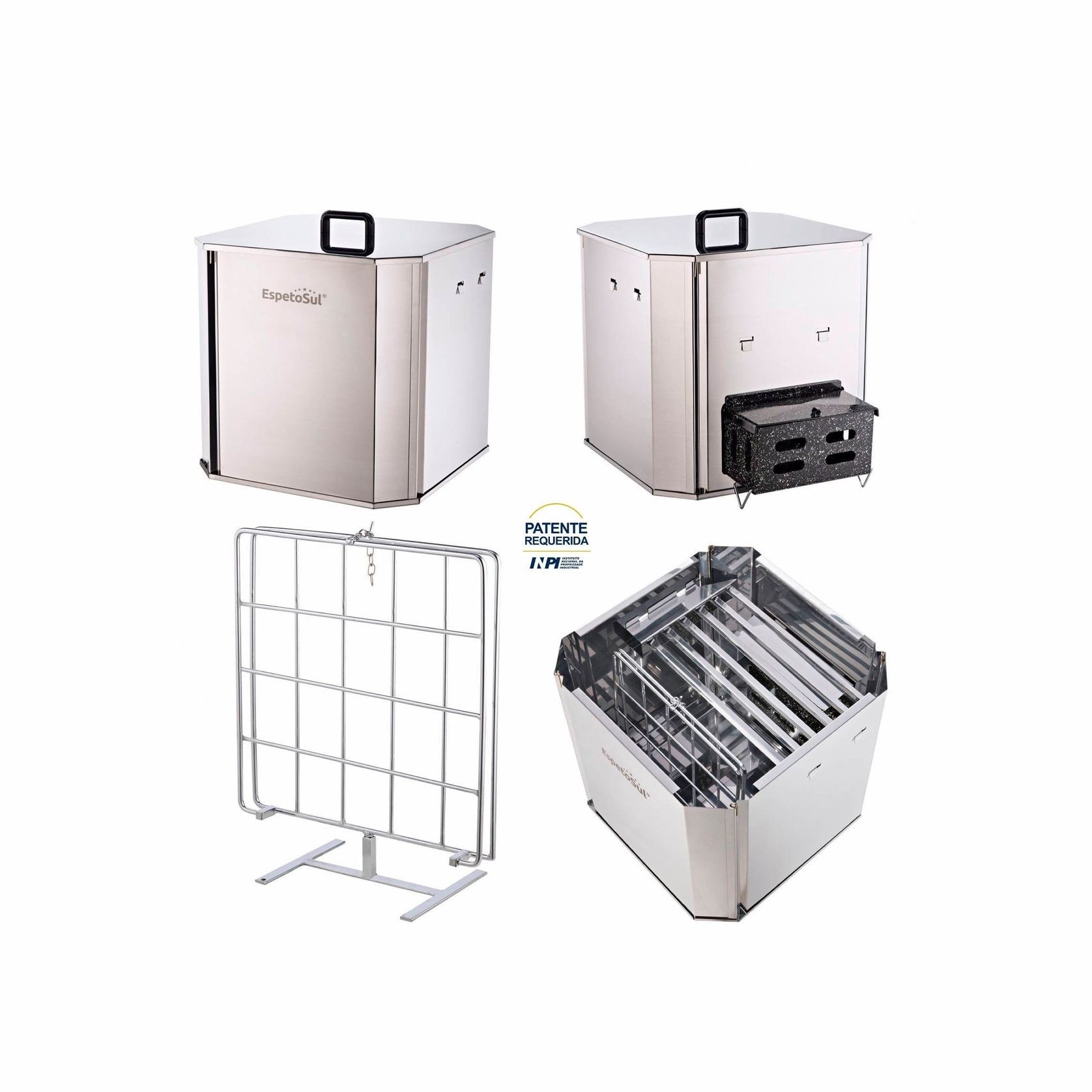 EspetoSul Charcoal Barbecue Mini Santo 10 gallery detail image