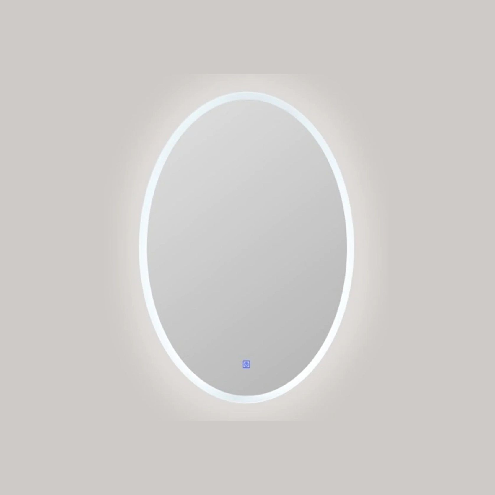 Oval - LED Edge Mirror 600 X 800 mm gallery detail image