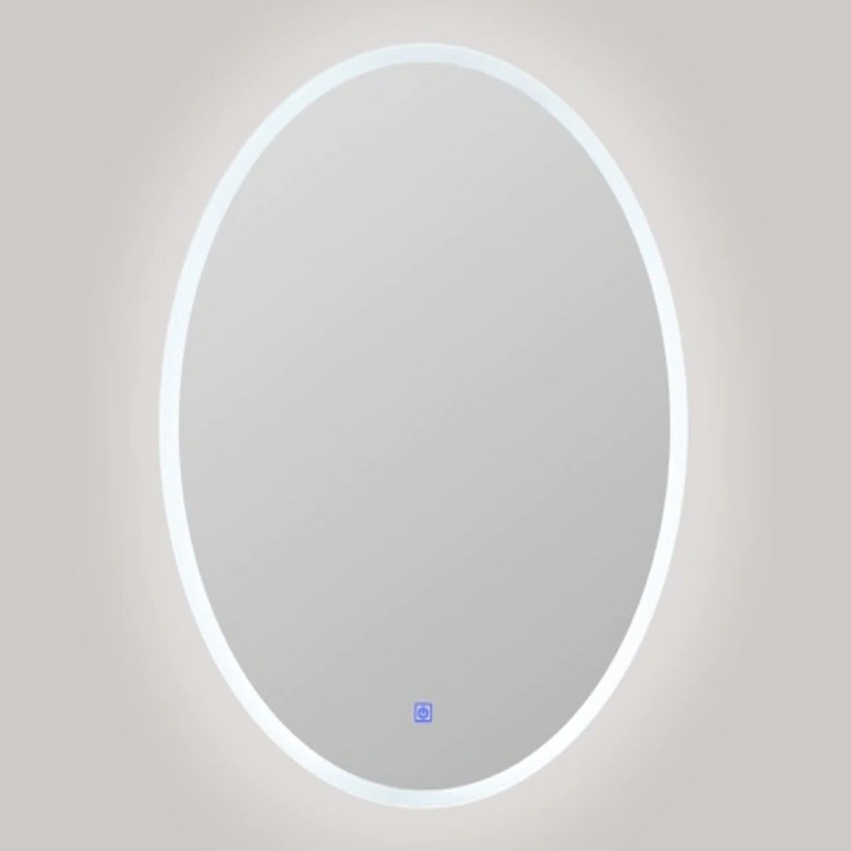 Oval - LED Edge Mirror 600 X 800 mm gallery detail image