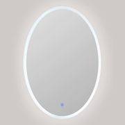 Oval - LED Edge Mirror 600 X 800 mm gallery detail image