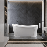 Ovola Freestanding Acrylic Bath 1680mm - OV664 gallery detail image