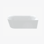 Ovola Rounded Right Back-to-wall 1800mm - OV768RBW gallery detail image