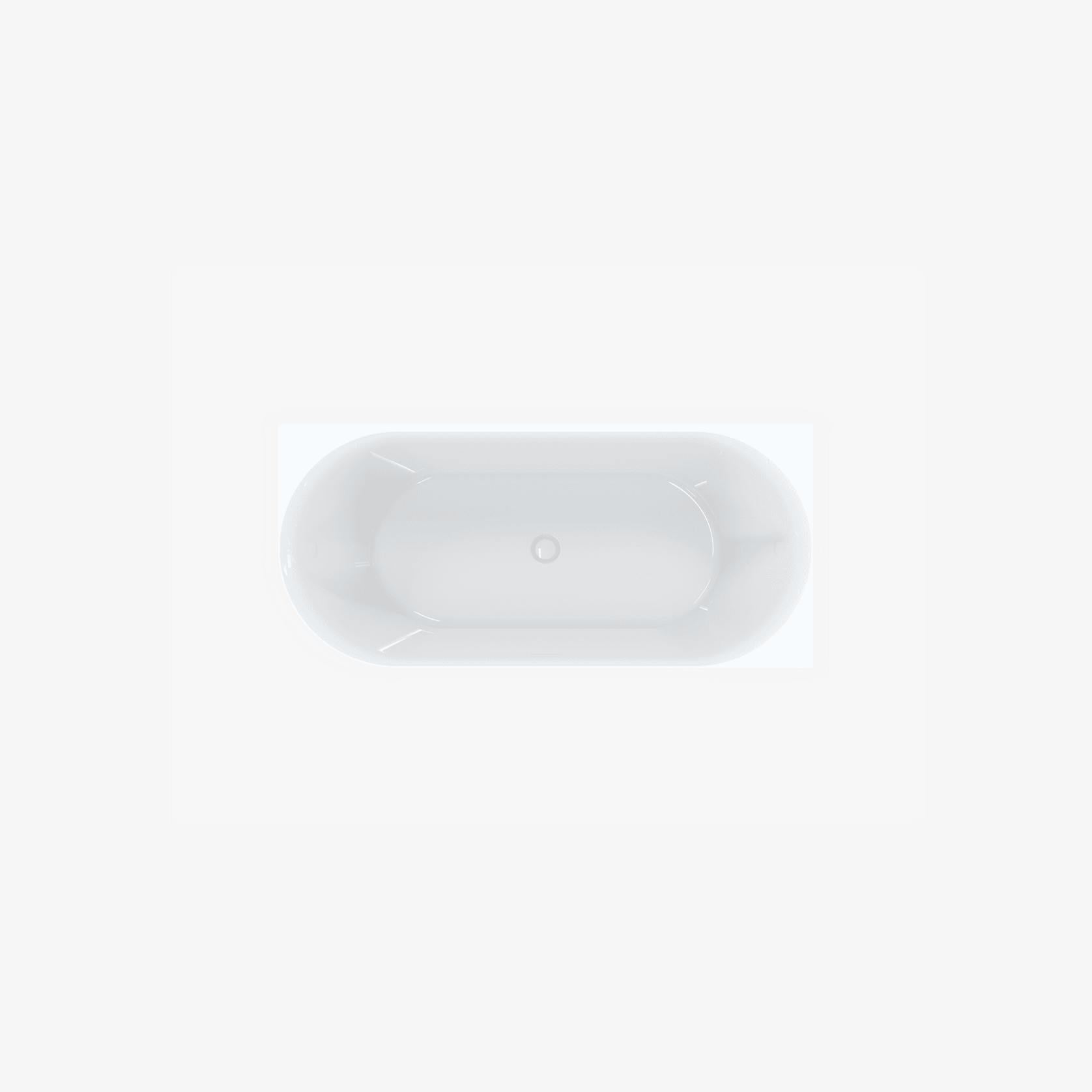 Ovola Rounded Right Back-to-wall 1800mm - OV768RBW gallery detail image