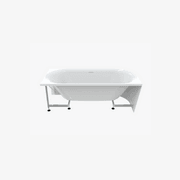 Ovola Rounded Right Back-to-wall 1800mm - OV768RBW gallery detail image