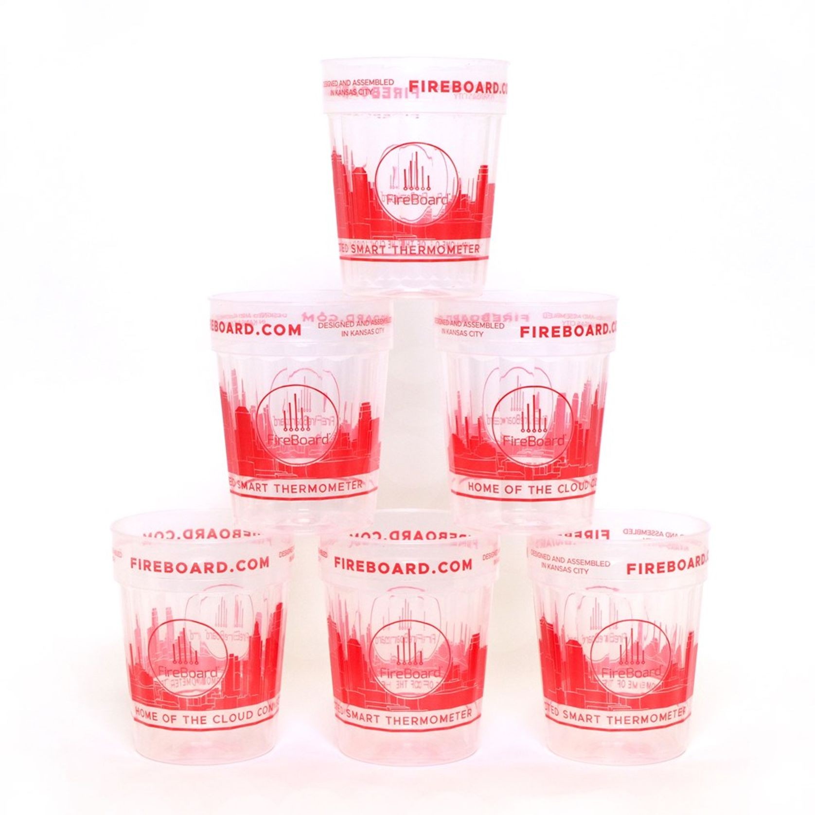 FireBoard 6-Pack (Beer) Cups gallery detail image