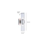 Provincial Collection Wall Sconce – Champagne Finish H:25Cm gallery detail image