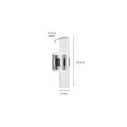 Provincial Collection Wall Sconce - Polished Nickel - H:25cm gallery detail image