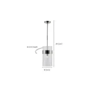 Provincial Collection - Single Light - Rod Suspension - Polished Nickel gallery detail image