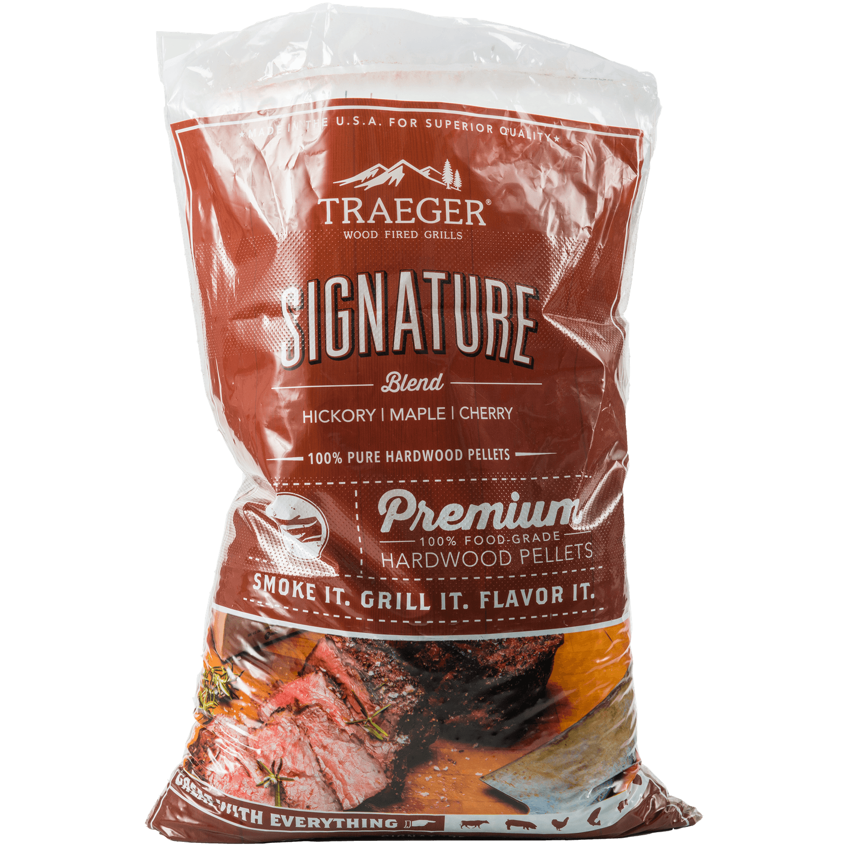 Traeger Signature Blend Pellets 9kg gallery detail image