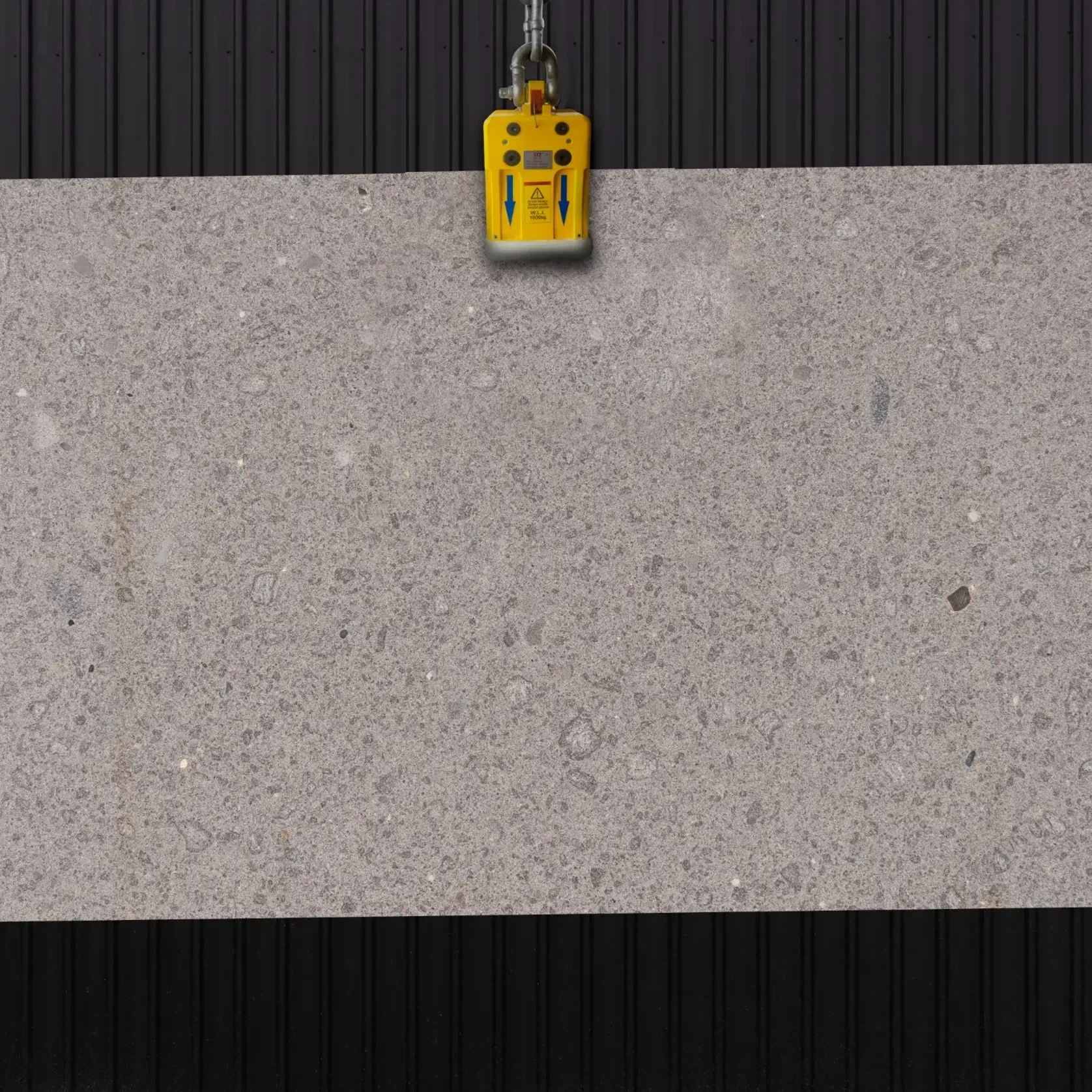 Peperino Grigio Flamed & Brushed Bluestone Benchtop gallery detail image
