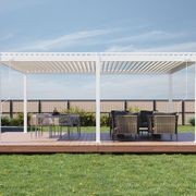 Baltic Manual Freestanding Louvre Roof Aluminium Pergola gallery detail image