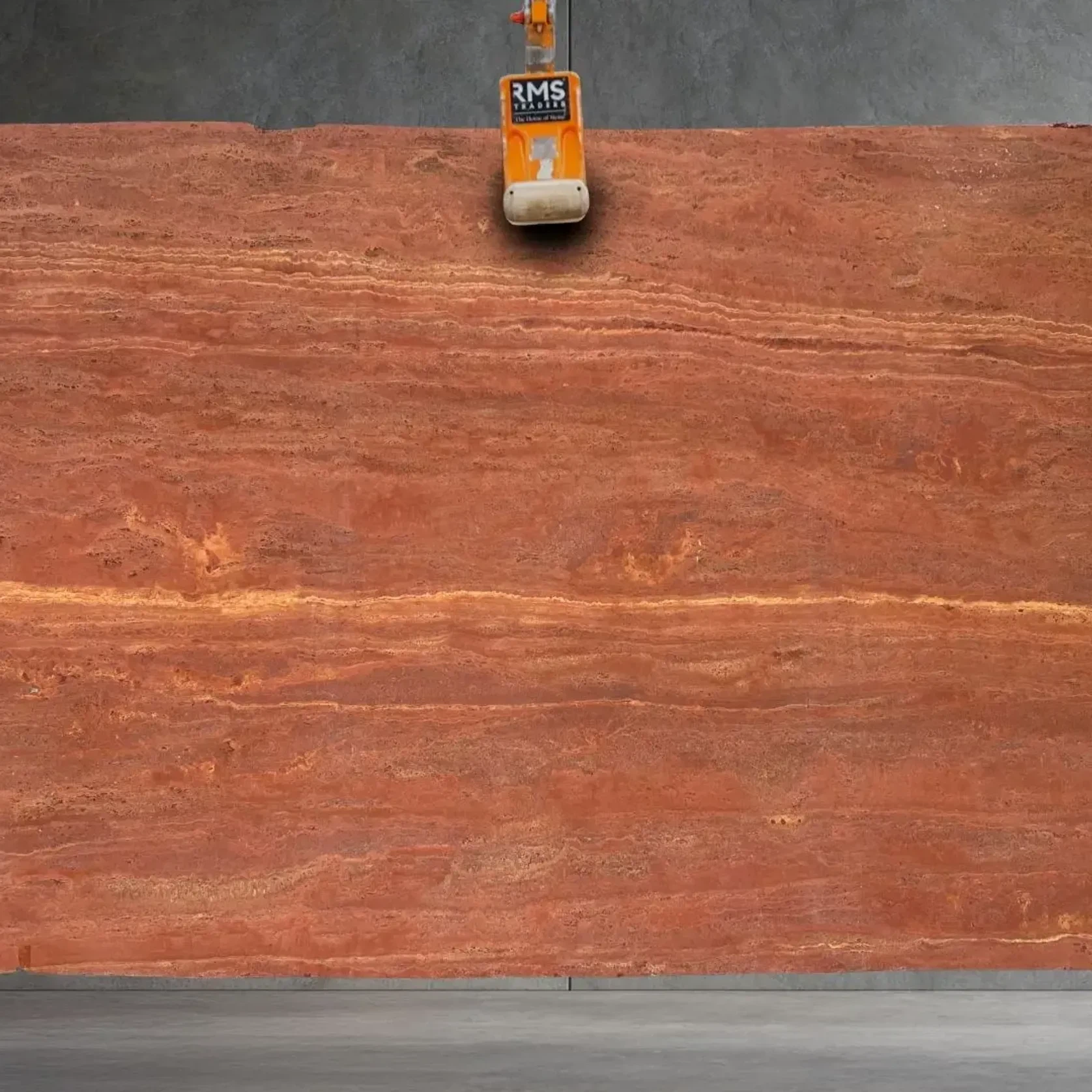 Persian Red Vein Cut Travertine Benchtop gallery detail image