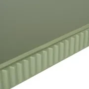 Nova Outdoor Dining Bench 210cm - Green Concrete gallery detail image