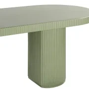 Nova Outdoor Dining Table 240cm - Green Concrete gallery detail image