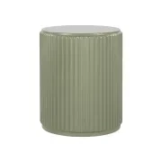 Nova Outdoor Side Table - Green Concrete gallery detail image
