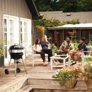 PRO18 Charcoal Kettle Grill, Black gallery detail image