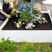Modular Raised Garden Bed with Grow Grid 115 x 115 x 33cm gallery detail image