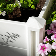 Modular Raised Garden Bed with Grow Grid 115 x 115 x 33cm gallery detail image
