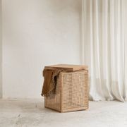 Paadini Rattan Side Table with Storage gallery detail image
