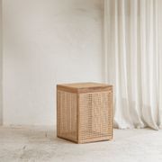 Paadini Rattan Side Table with Storage gallery detail image
