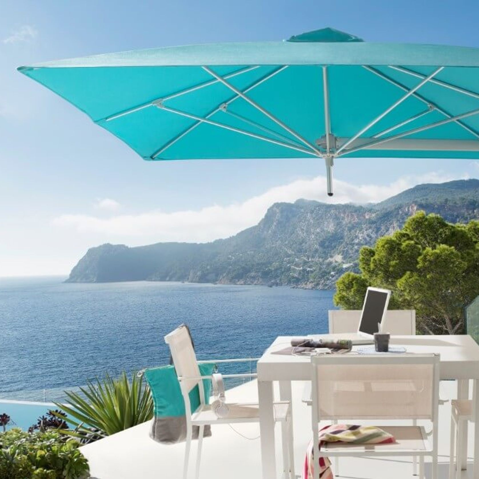 Umbrosa Paraflex Wallmounted Umbrella gallery detail image