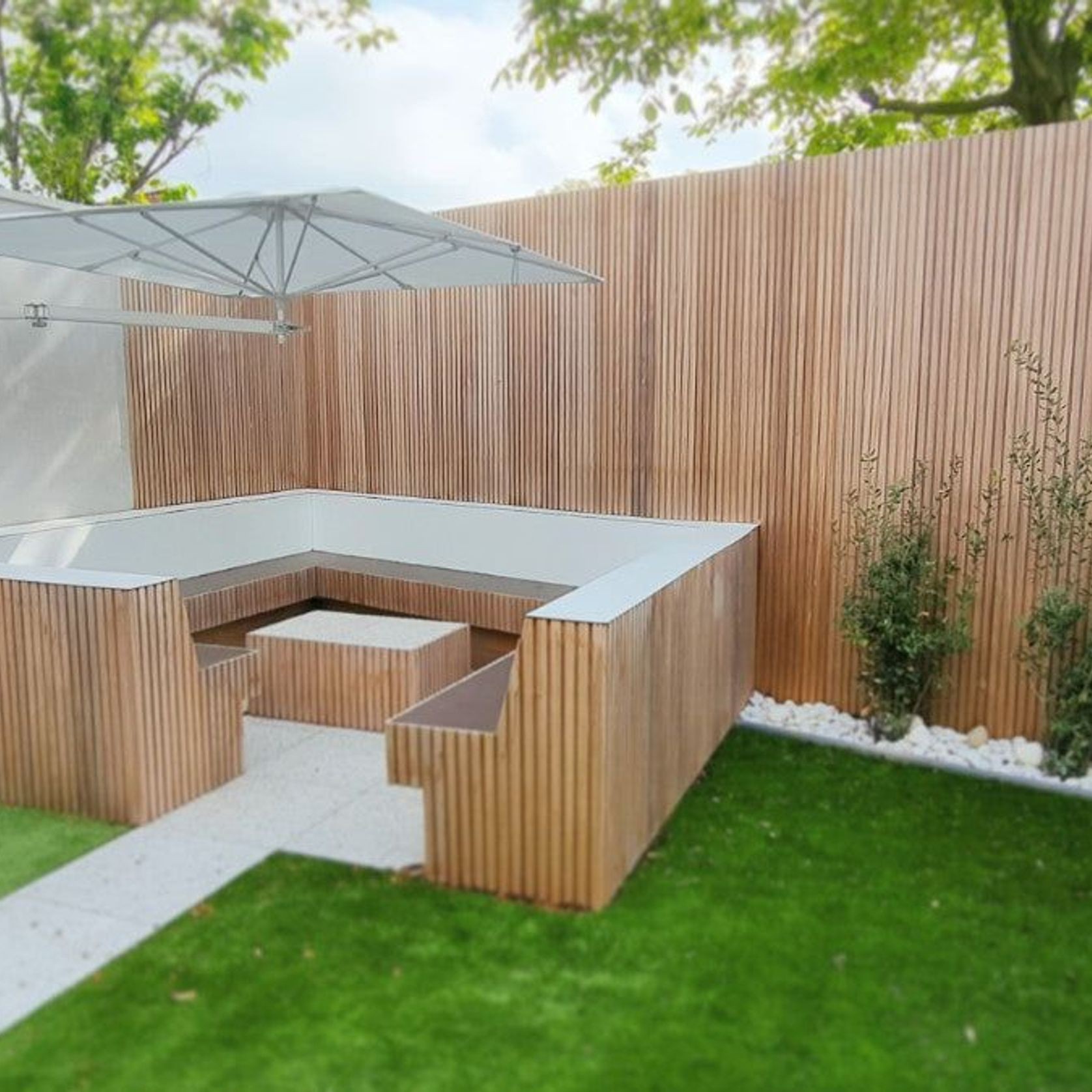 Umbrosa Paraflex Wallmounted Umbrella gallery detail image