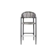 Parakeet Aluminium And Rattan Outdoor Patio Bar Chair gallery detail image