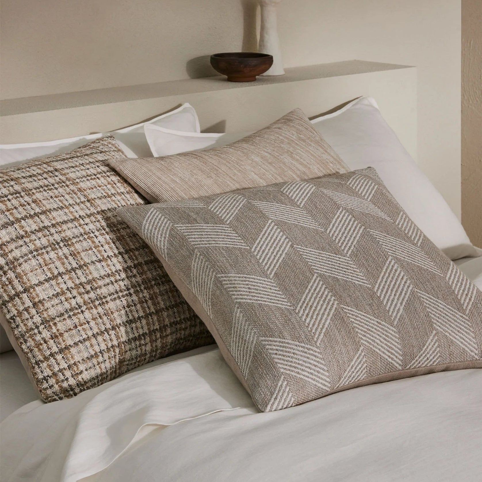 Weave Home Riva Cushion - Natural | 50 x 50cm gallery detail image