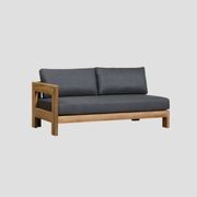 Pauanui Teak Double Right Arm Section gallery detail image