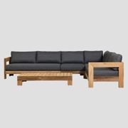 Pauanui Teak Outdoor Sofa Set gallery detail image