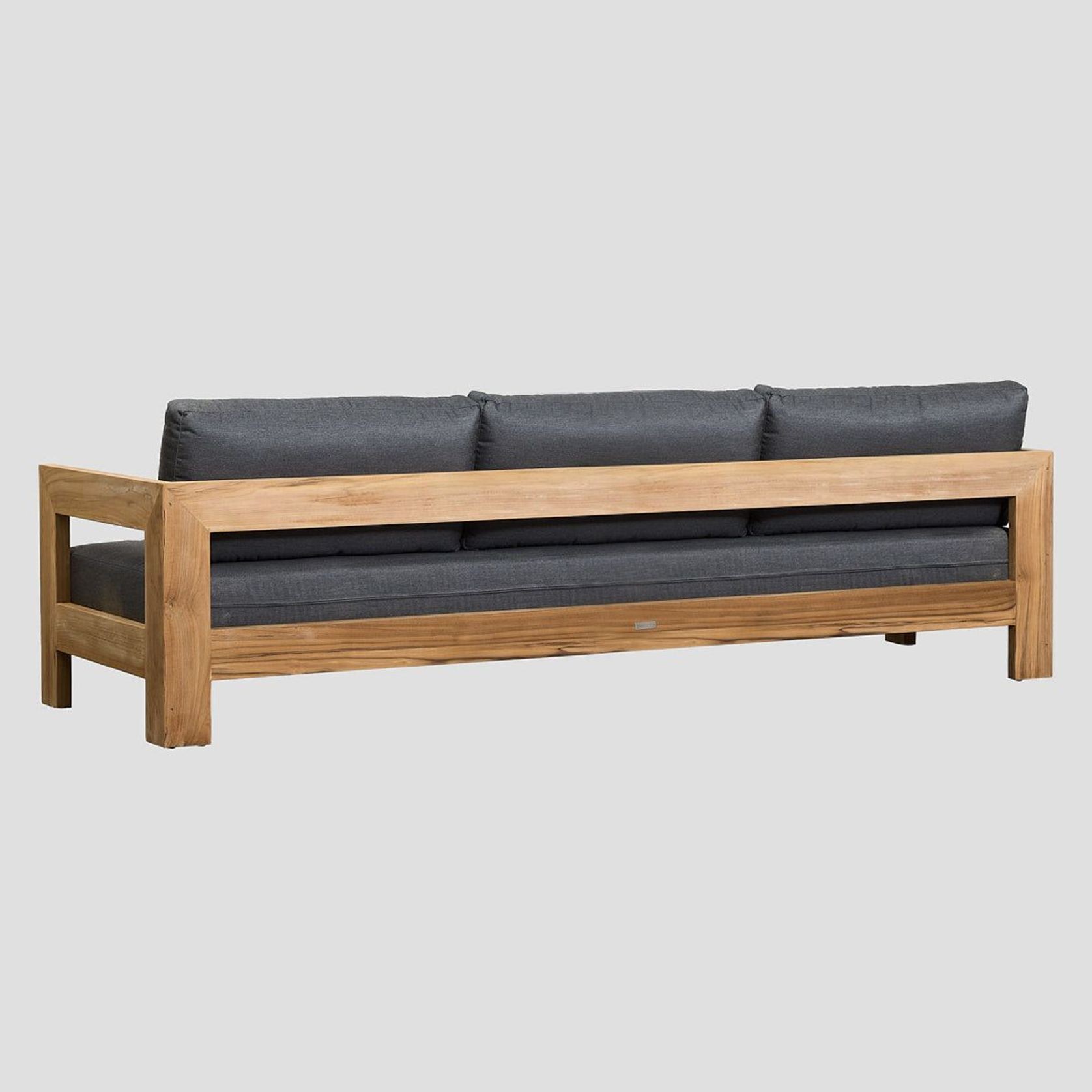 Pauanui Teak Triple Sofa gallery detail image