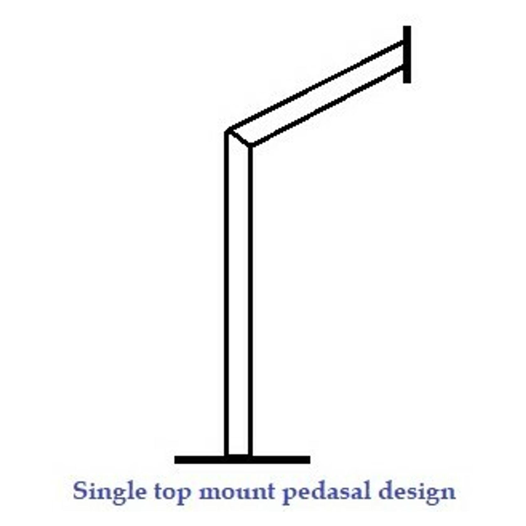 Aluminium Gooseneck Pole (Truck & Car) gallery detail image